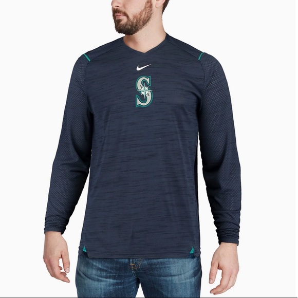 Nike Other - Like New Nike Navy Seattle Mariners AC Long Sleeve